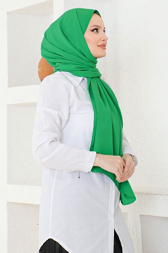 moda selvim شال أخضر NYA054-001-M - Thumbnail