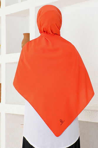 moda selvim شال برتقالي NYA054-001-M - Thumbnail