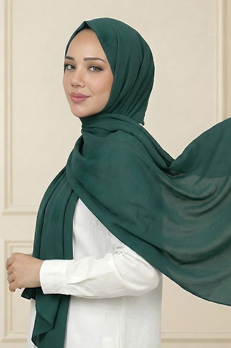 moda selvim Scarf PL3003 Petroleum - Thumbnail