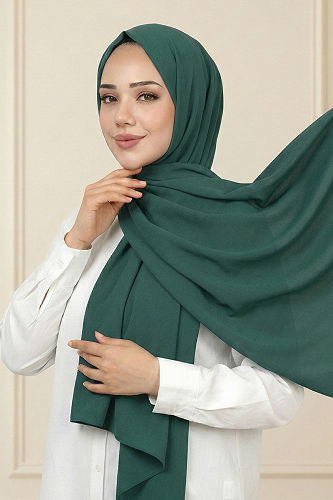 moda selvim Scarf PL3003 Petroleum - Thumbnail