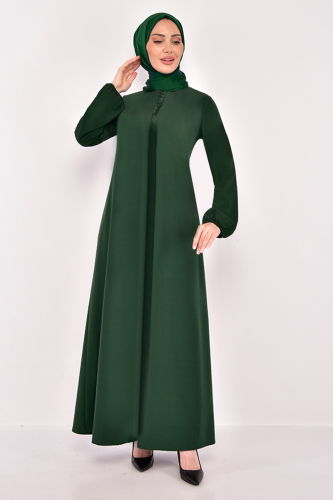 MRV A.S.M. - Sequin Aerobin Dress ASM2621-M Emerald