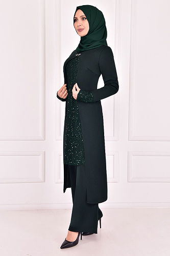 moda selvim مجمعةASM2180-M الزمرد - Thumbnail