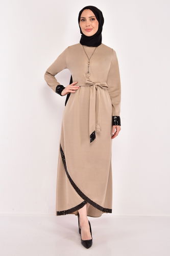 MRV A.S.M. - Sequin Detailed Evening Dress ASM2601-M Vision