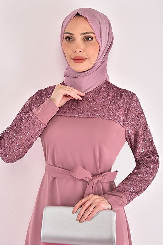 moda selvim أبييASM2629-M الورد المجفف - Thumbnail