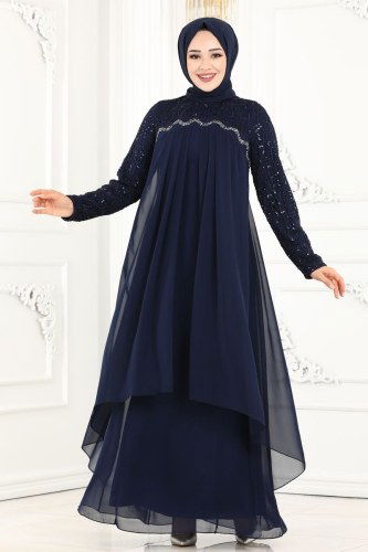 A.L.M. - Sezen Şifon Abiye 52866ALM181 Laci