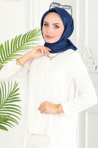 I.P.K. - SHAWL 134IPK758 Navy Blue