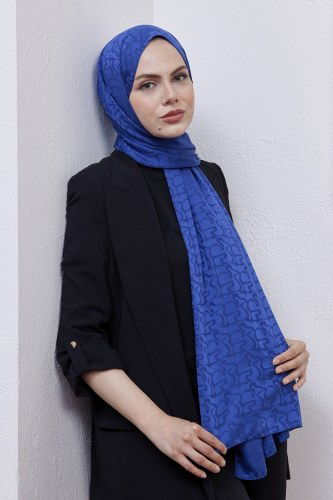M.S.C. - 300MSC814 أزرق غامق حجاب طويل