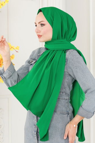M.D.L. - Shawl 500MDL873 Benetton Green