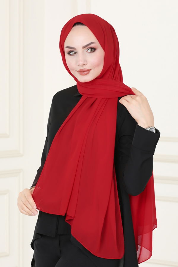 Modaselvim EXPECTED 11.11 DISCOUNTS Shawl PL3006 Red