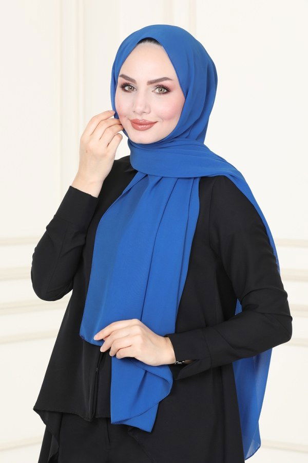 Shawl PL3006 Saxon Blue - 2