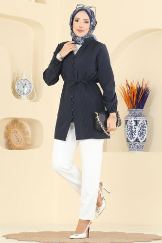 A.S.N. - Shirt 299ASN888 Navy Blue