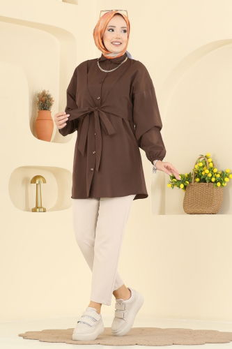 A.S.N. - Shirt 316ASN888 Brown