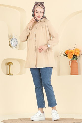 moda selvim Shirt 337ASN888 Vision - Thumbnail