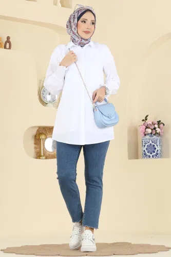 A.S.N. - Shirt 338ASN888 Ecru