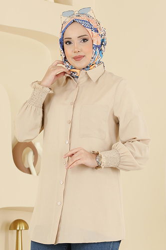 moda selvim Shirt 338ASN888 Vision - Thumbnail