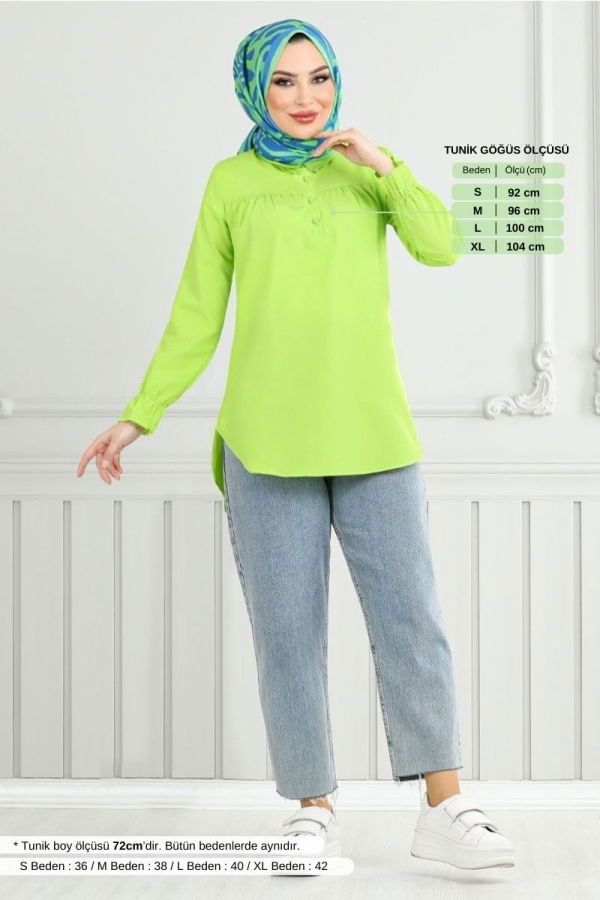 Modaselvim NET 20%+20% DISCOUNT IN THE CARD Shirt 402EVO1065-M Acid