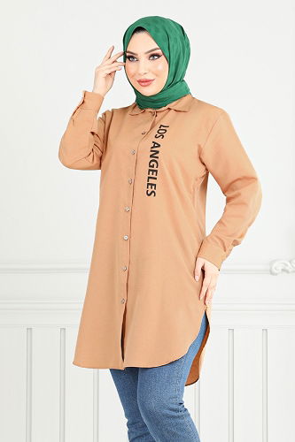 moda selvim قميص لاتيه 404EVO1065-M - Thumbnail