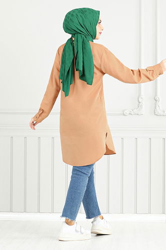 moda selvim قميص لاتيه 404EVO1065-M - Thumbnail