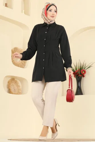 A.S.N. - Shirt 500ASN888 Black