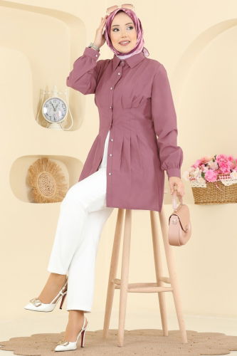 A.S.N. - Shirt 500ASN888 Dark Rose Dusky