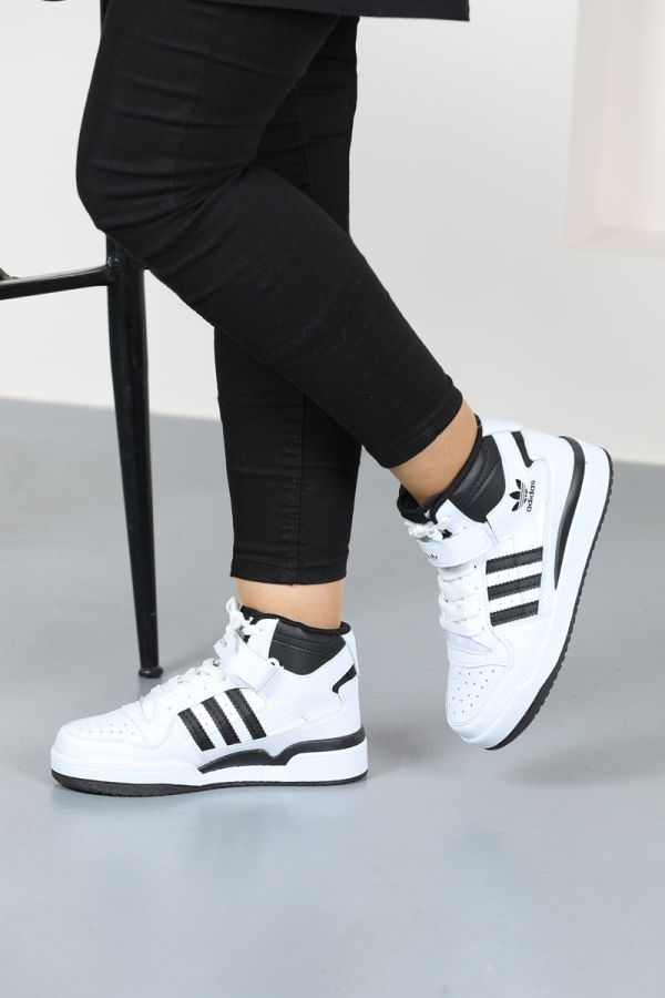 Modaselvim Sneaker Shoe 9011SMA833 Ecru&Black