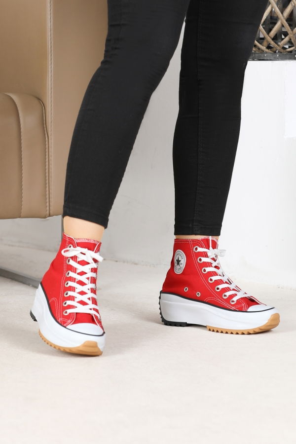 Modaselvim Sneaker Shoes 7002POS830 Red