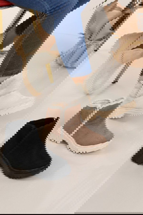 Modaselvim خصم صافٍ20%+20% في سلة التسوق الأحذية بيج 7008POS830