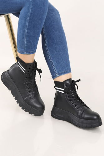 P.O.S. - Shoes 7046POS830 Black