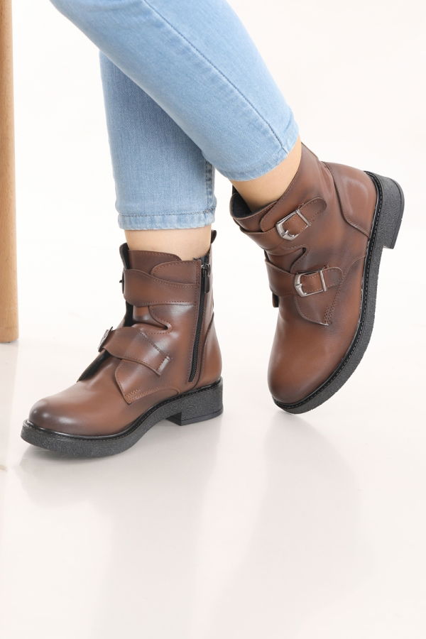 Modaselvim Shoes / Boots Shoes 7049POS830 Tan