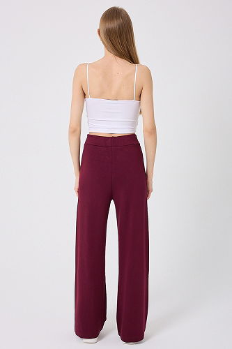 moda selvim Shooting 212DRN1147 Burgundy - Thumbnail