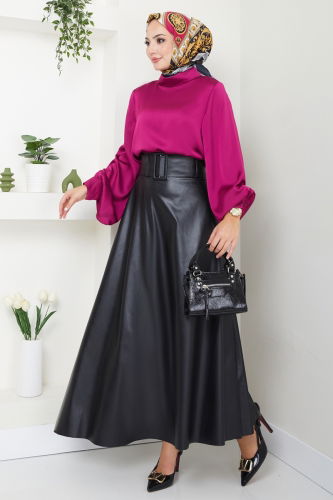 M.S.M - SKIRT 1001MSM187-1 Black