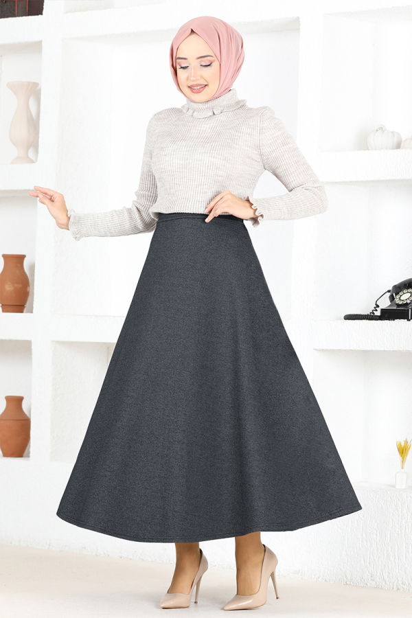 Modaselvim Skirt SKIRT MSL8170-M Anthracite