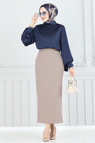 moda selvim Skirts 101HBS856 Vision - Thumbnail