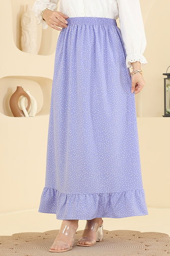 moda selvim التنانير أزرق 129NZRK1200 - Thumbnail
