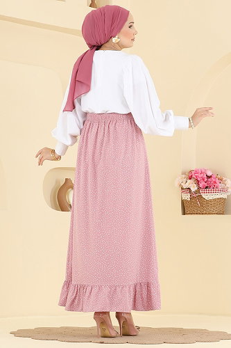 moda selvim التنانير وردي 129NZRK1200 - Thumbnail