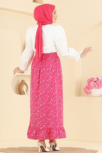 moda selvim التنانير زهر 131NZRK1200 - Thumbnail