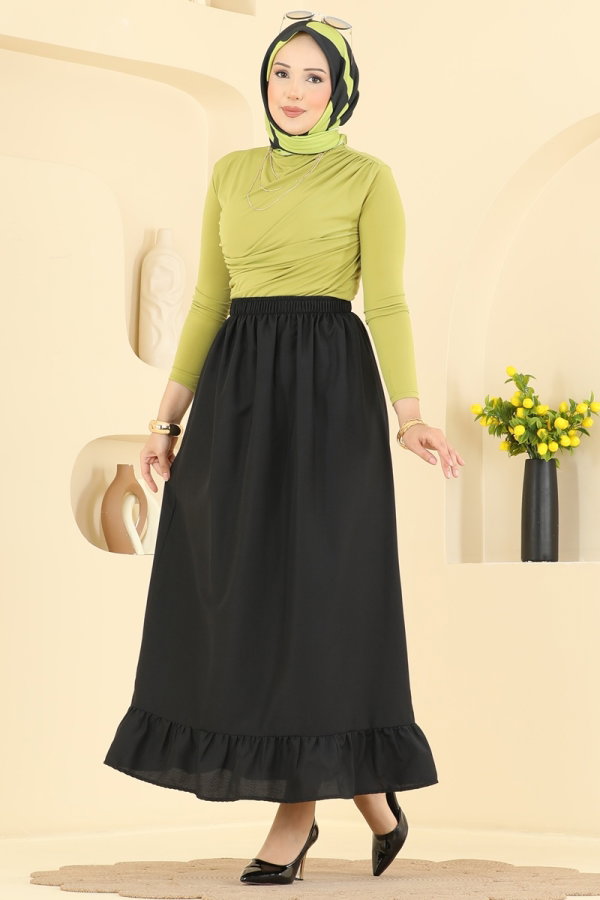 Modaselvim Skirt Skirts 148NZRK1200 Black
