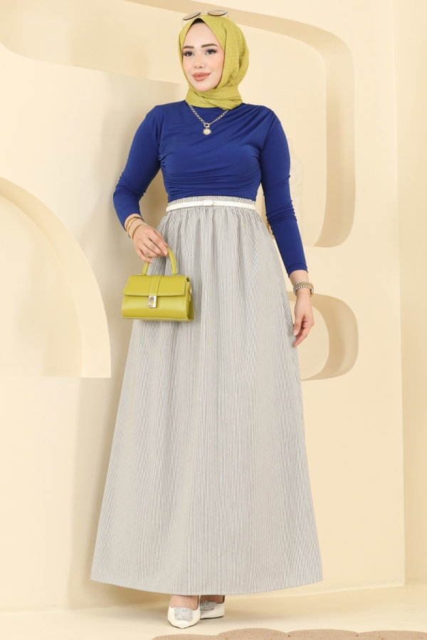 Modaselvim Skirt Skirts 156NZRK1200 Gray