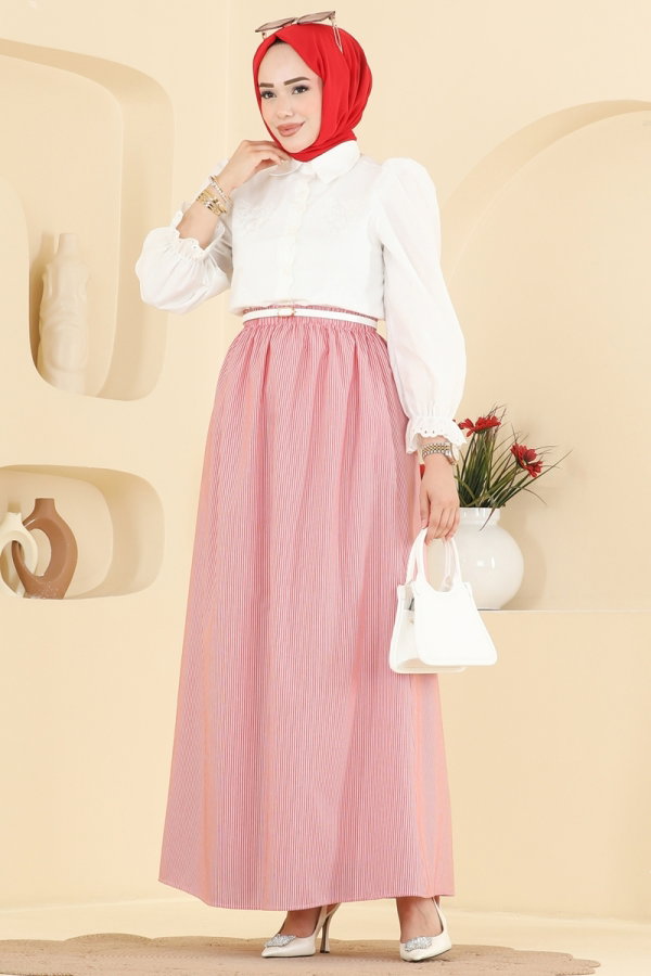 Modaselvim Skirt Skirts 156NZRK1200 Red