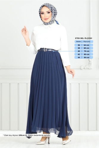 MRV B.İ.S.S.K. - Skirts 16202BSK984-M Navy Blue