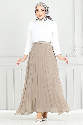 moda selvim Skirts 16202BSK984-M Vision - Thumbnail