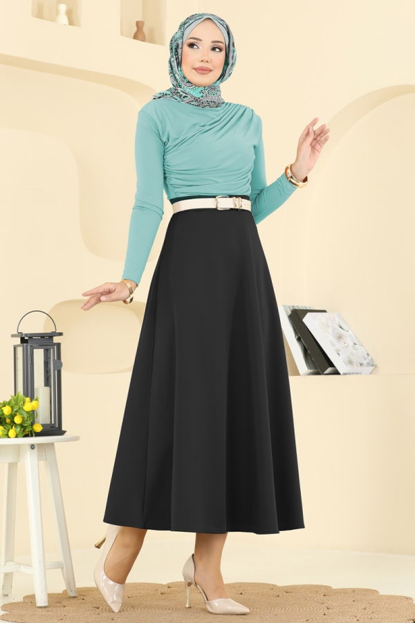 Modaselvim Skirt Skirts 2060TEG847 Black