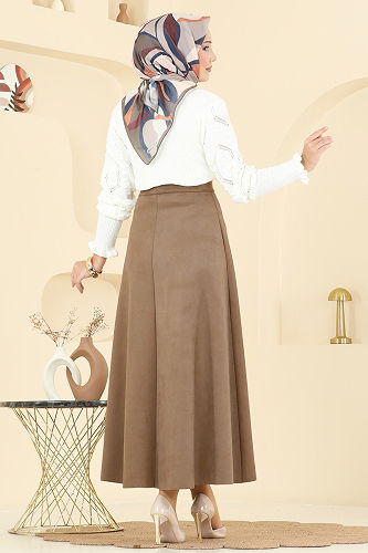 moda selvim Skirts 3228HBS856 Vision - Thumbnail