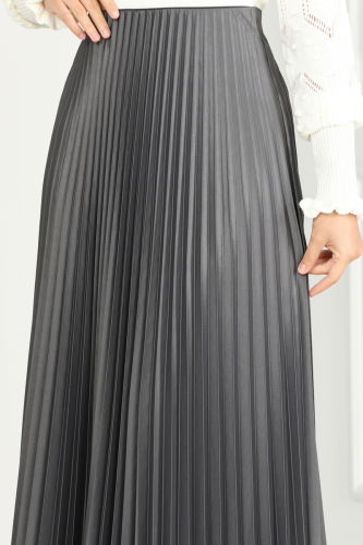 moda selvim Skirts 460MP806 Gray - Thumbnail