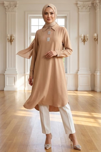 B.M.R. - Taş Detaylı Aerobin Tunik 5010BM387 Vizyon
