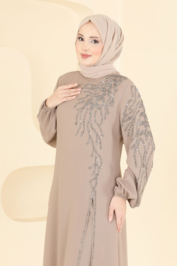 Modaselvim Kombin Taş Detaylı Şık Takım 5957AB368 Taş