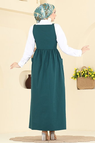 moda selvim Terikoton 2 li Jile Takım 348ASN888 Petrol - Thumbnail