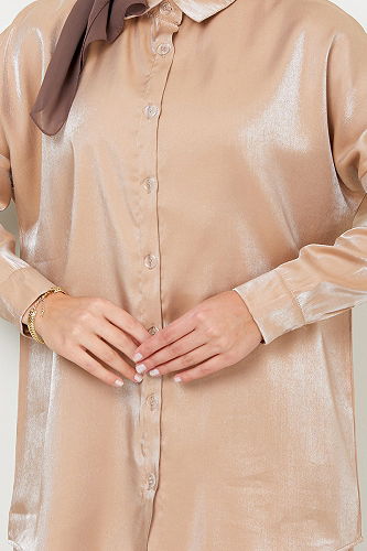 moda selvim طقم 4702ZNK903-M بيج - Thumbnail