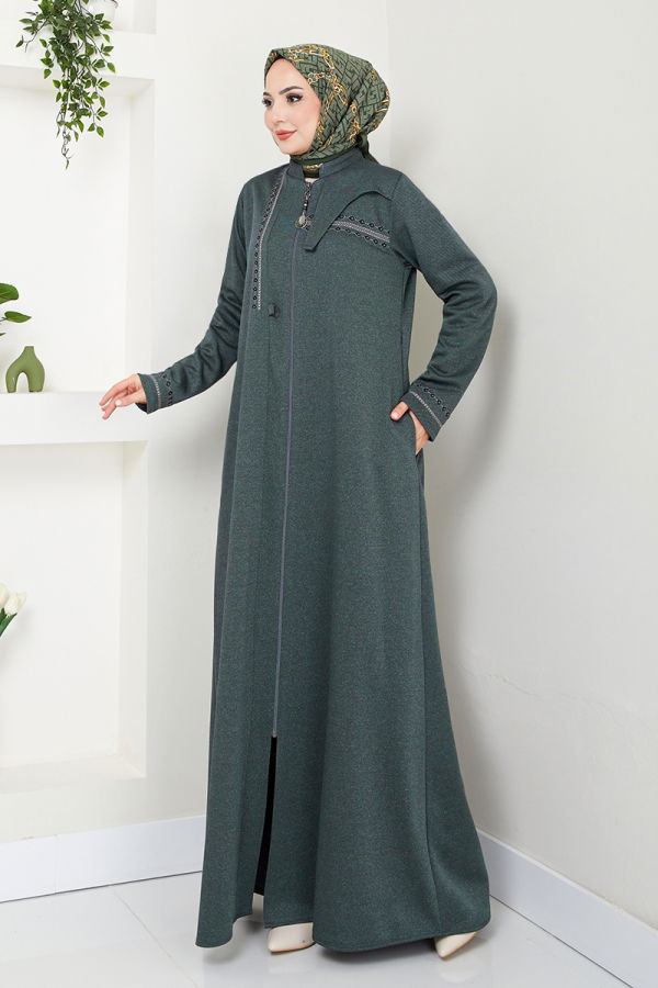 Modaselvim معطف / مانطو معطف اخضر عفني 0003HMY948-M