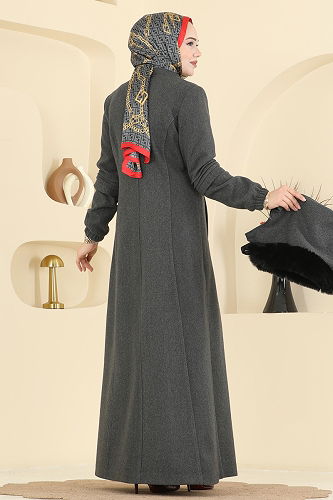 moda selvim Topcoat 2076OZT1013 Anthracite - Thumbnail